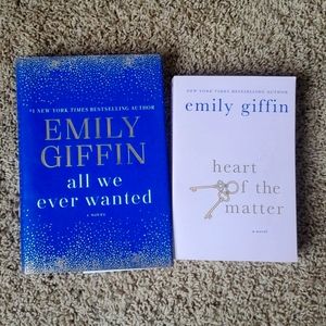 2 Emily Giffin books